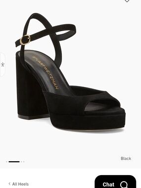 Stuart Weitzman Dayna Suede Crisscross Platform Sandals Sz US 8 New 495$